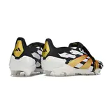 Adidas Predator 30 Elite Tongue Black White and Yellow Firm Ground FG Football Boot