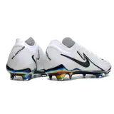 Nike Phantom GX2 Elite White and Green Firm Ground FG Football Boot - White/Black