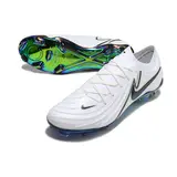 Nike Phantom GX2 Elite White and Green Firm Ground FG Football Boot - White/Black