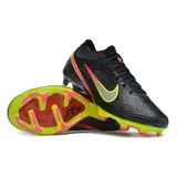 Nike Zoom Mercurial Vapor 15 Elite Black Pack Firm Ground FG Kids Football Boot - Black/Volt/Pink