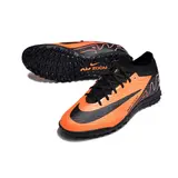 Nike Zoom Mercurial Vapor 15 Elite Orange and Black Turf TF Kids Football Boot