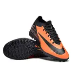 Nike Zoom Mercurial Vapor 15 Elite Orange and Black Turf TF Kids Football Boot
