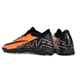 Nike Zoom Mercurial Vapor 15 Elite Orange and Black Turf TF Kids Football Boot