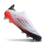 Adidas F50 Elite Kids Mixed Studs SG White Grey and Orange Football Boot
