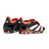Adidas Predator 30 Elite Tongue Black and Red Firm Ground FG Football Boot