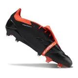 Adidas Predator 30 Elite Tongue Black and Red Firm Ground FG Football Boot
