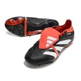 Adidas Predator 30 Elite Tongue Black and Red Firm Ground FG Football Boot