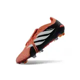Adidas Predator 26 Elite Tongue Orange, White and Black Firm Ground FG Football Boot