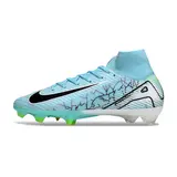 Nike Air Zoom Mercurial Superfly 10 Elite Light Blue Firm Ground FG Football Boot - Aqua