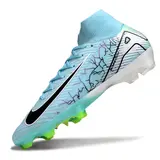 Nike Air Zoom Mercurial Superfly 10 Elite Light Blue Firm Ground FG Football Boot - Aqua