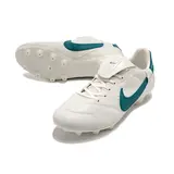 Nike Premier 3 White and Green Firm Ground FG Football Boot