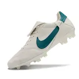 Nike Premier 3 White and Green Firm Ground FG Football Boot