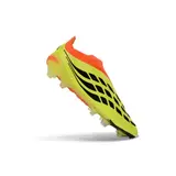 Adidas Predator 26 Elite Laceless Yellow and Orange Firm Ground FG Football Boot