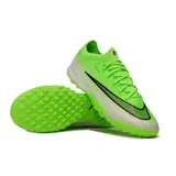 Nike Air Zoom Mercurial Vapor 17 Elite Green and White Turf TF Kids Football Boot - Green