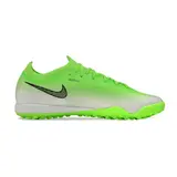 Nike Air Zoom Mercurial Vapor 17 Elite Green and White Turf TF Kids Football Boot - Green