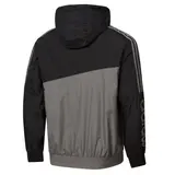 Adidas Black and Gray Windbreaker Jacket