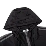Adidas Black and Gray Windbreaker Jacket