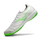 Mizuno Neo Sala White and Green Turf TF Football Boot