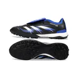 Adidas Predator 25 Elite Tongue Black Blue and White Turf TF Football Boot