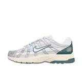 Nike P-6000 Gray and Green Running Shoes - White/Green