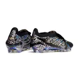 Adidas Predator 26 Elite Tongue Black and White Firm Ground FG Football Boot - Black/Iridescent