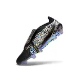 Adidas Predator 26 Elite Tongue Black and White Firm Ground FG Football Boot - Black/Iridescent