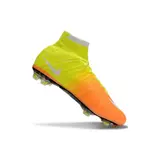 Nike Mercurial Superfly 4 Elite Orange and Yellow Firm Ground FG Football Boot