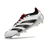 Adidas Predator 30 Elite White Black and Red Firm Ground FG Football Boot