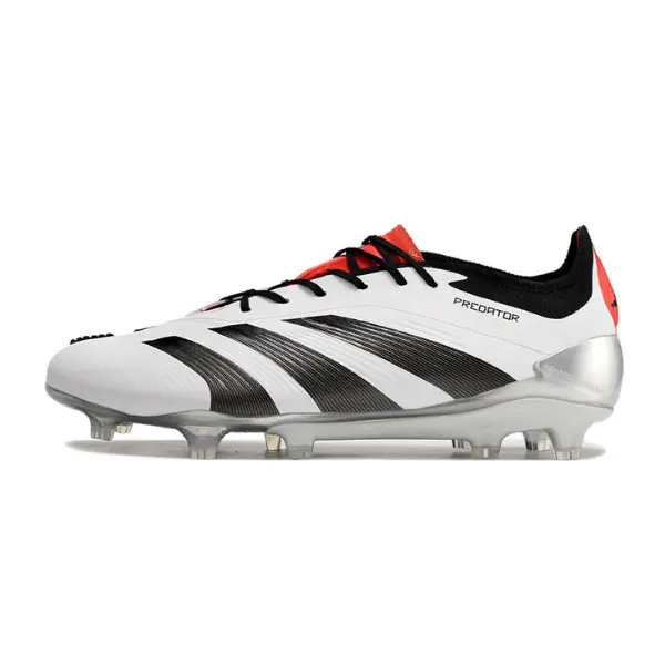 Adidas Predator 30 Elite White Black and Red Firm Ground FG Football Boot