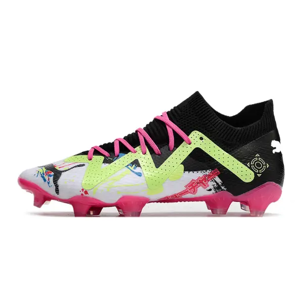 Puma Future Ultimate Tokyo Pack Black and Yellow Firm Ground FG Football Boot