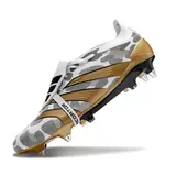 Adidas Predator 30 Elite White Gray and Yellow Mixed Studs SG Football Boot