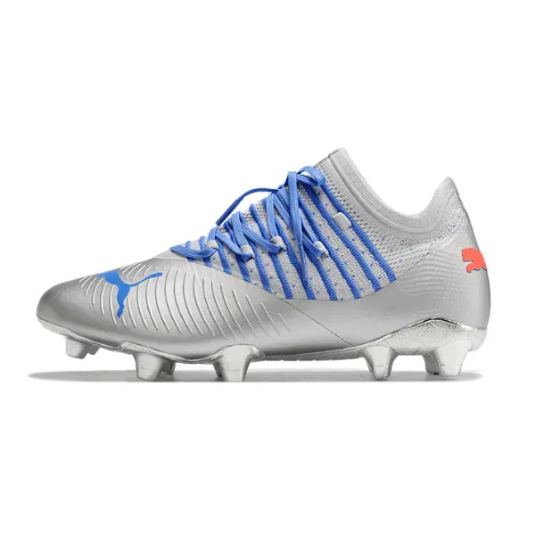 Puma Future Z 1.3 Gray Blue and Orange Firm Ground FG Football Boot