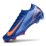 Nike Air Zoom Mercurial Vapor 16 Elite Blue and Orange Firm Ground FG Football Boot - Blue/Orange Swoosh