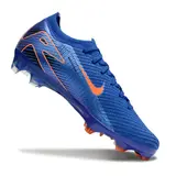 Nike Air Zoom Mercurial Vapor 16 Elite Blue and Orange Firm Ground FG Football Boot - Blue/Orange Swoosh