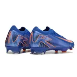 Nike Air Zoom Mercurial Vapor 16 Elite Blue and Orange Firm Ground FG Football Boot - Blue/Orange Swoosh