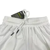 Nike White Grey and Black Shorts - White/Black Logo