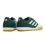 Adidas Competition Top White and Green Indoor IC Football Boot