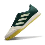 Adidas Competition Top White and Green Indoor IC Football Boot