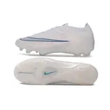 Nike Air Zoom Mercurial Vapor 17 Elite White and Blue Firm Ground FG Football Boot - White/Navy