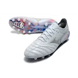 Mizuno Morelia Neo III Elite White Blue and Red Firm Ground FG Football Boot