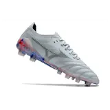 Mizuno Morelia Neo III Elite White Blue and Red Firm Ground FG Football Boot