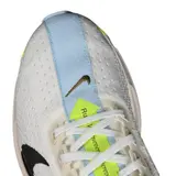 Nike Air Zoom Pegasus 35 White and Fluorescent Green Running Shoes