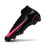 Nike Air Zoom Mercurial Superfly 10 Elite Black and Pink Firm Ground FG Football Boot