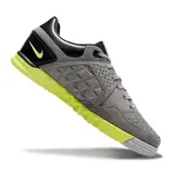 Nike5 Street Gato Grey and Green Indoor IC Football Boot