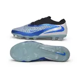 Nike Phantom 6 Elite White, Blue and Black Firm Ground FG Football Boot