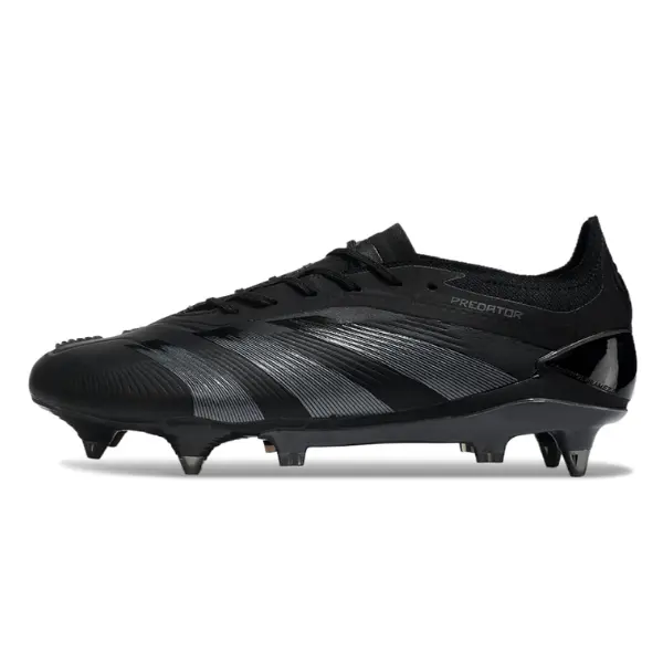 Adidas Predator 30 Elite Black Mixed Studs SG Football Boot - All Black