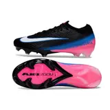 Nike Air Zoom Mercurial Vapor 16 Elite Black Pink and Blue Firm Ground FG Football Boot