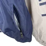 Tommy Hilfiger Grey and Blue Windbreaker Jacket