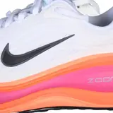 Nike Air Zoom Vomero Plus White and Orange/Pink Running Shoes