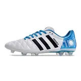 Adidas Adipure 11Pro Toni Kross Pack White and Blue Firm Ground FG Football Boot